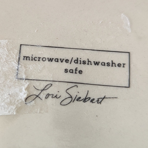 Lori Siebert Christmas Abstract Tree Tidbit/Trinket Dish - Picture 3 of 3